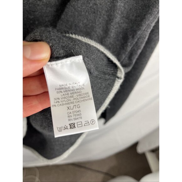 Maglificio Bartolini NWT Italian-Made Cashmere-Blend Sweater Mens Size XL - Picture 7 of 12